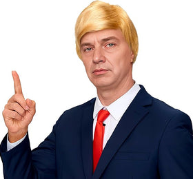 Halloween Gold Wig for Adults