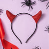 Red Demon Horns Headband