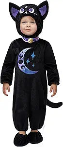 Halloween Unisex Baby Black Cat Costume | Spooktacular Creations