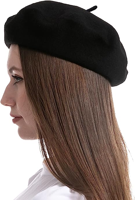French Beret Hat for Cosplay