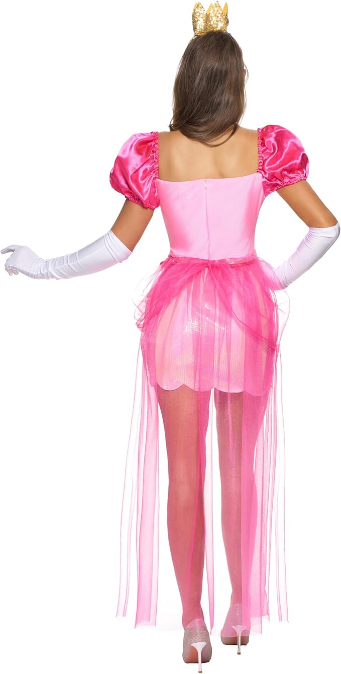 Pink Princess Dress Adult, Halloween Costumes Woman | Spooktacular Creations Pink Princess Dress Adult, Halloween Costumes Woman | Spooktacular Creations