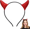 Red Demon Horns Headband