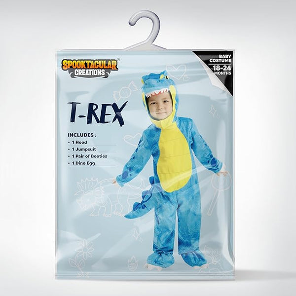 T-Rex Costume, Dinosaur Jumpsuit for Toddler and Child