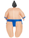 Sumo Inflatable Costume for Adult-Blue