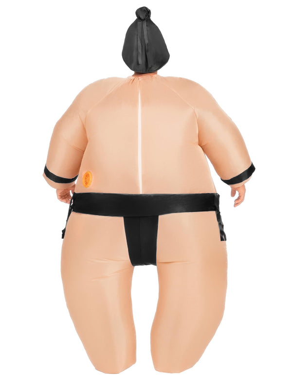 Sumo Inflatable Costume for Adult - Black
