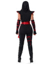 Halloween Ninja Costume for Women with Ninja Mask
