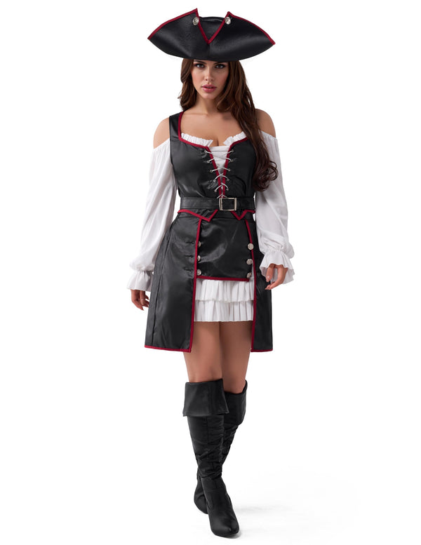 Halloween Pirate Costume Dress Women