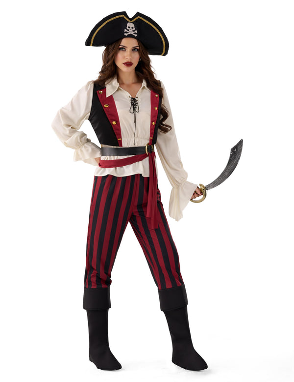 Halloween Pirate Costume Adult Women