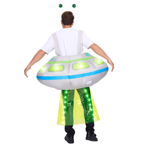 Light-Up Spaceship Halloween Inflatable Costume