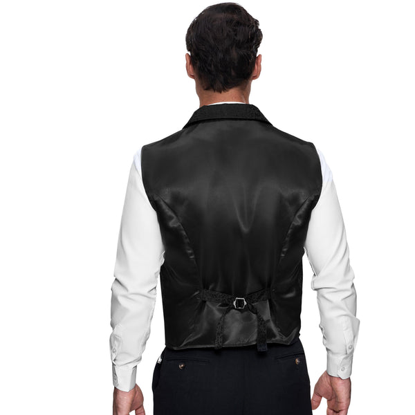 Halloween Victorian Steampunk Gothic Suit Vest for Men
