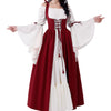 Burgundy Halloween Renaissance Costume Women