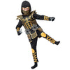 Golden Ninja Costume for Boys