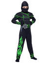Green Ninja Costume Kids