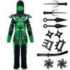 Halloween Green Ninja Costume for Kids