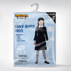 School Girl Collar Black Dress with Wig