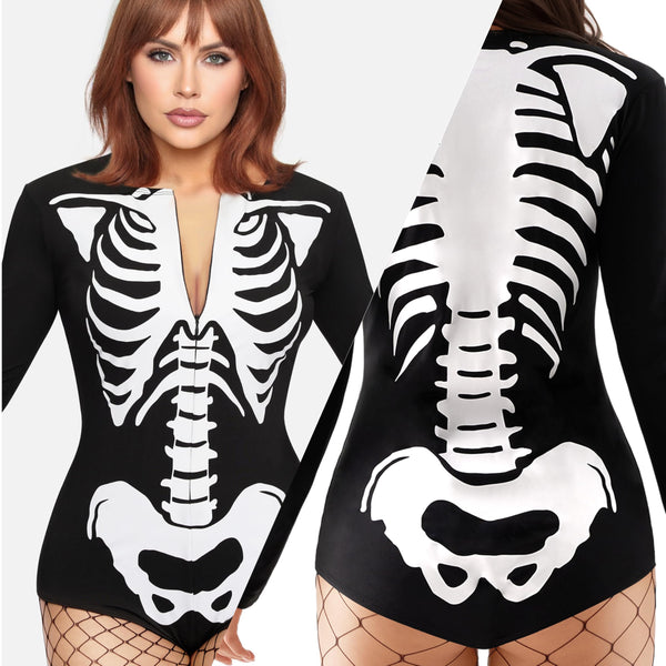 Halloween Skeleton Costume Women