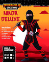 Red Ninja Costume Cosplay - Child