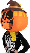 Pumpkin Bobble Head Inflatable Costume - Adult