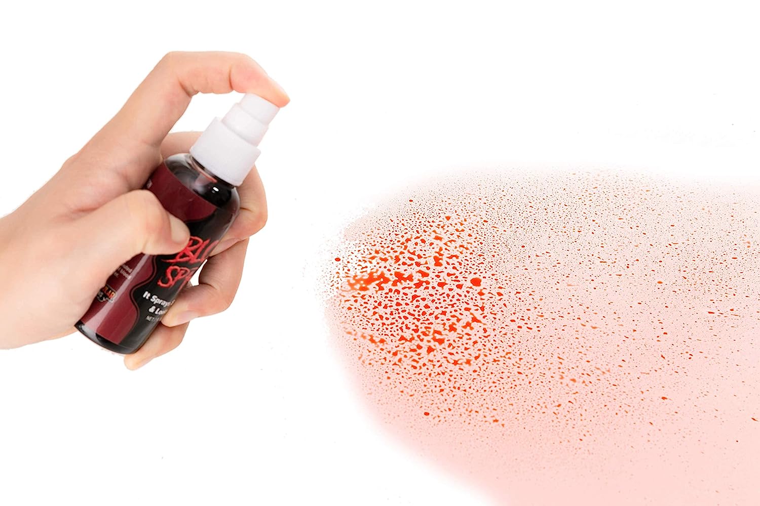 Fake Blood Makeup Spray Paint Easy Dry Flow Fake Blood Spray for Face Hands  and Legs Spray 