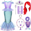 Mermaid Costume, Princess Mermaid Dress for Girls