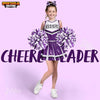 Cheerleader Costume for Girls, Purple