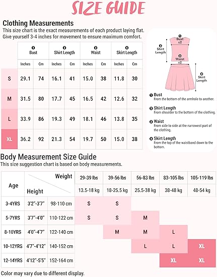 Cheerleader Costume for Girls, Pink