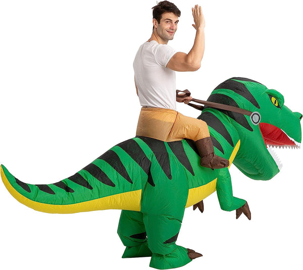 T-Rex Ride-On Inflatable Costume