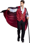 Renaissance Medieval Scary Vampire Cosplay Costume for Men - Adult