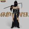 Kids Grim Reaper Costume, Glowing Eyes Grim Reaper Costume for Boys