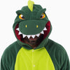 Spooktacular Creations-Unisex Adult Dinosaur jumpsuit Pajamas Plush Dinosaur Halloween Suit
