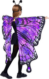 Girl Purple Starry Butterfly Costume