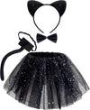 Child Cat Accessories Set with Tutu, Ears and Tail