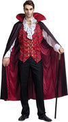 Renaissance Medieval Scary Vampire Cosplay Costume for Men - Adult