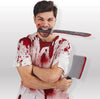 Bloody Machete Costume Prop Set 2 pack