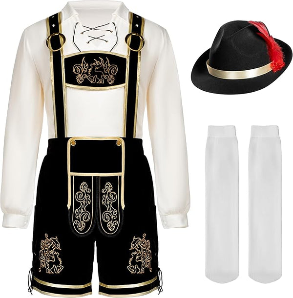 Spooktacular Creations Men’s German Bavarian Oktoberfest Costume Set