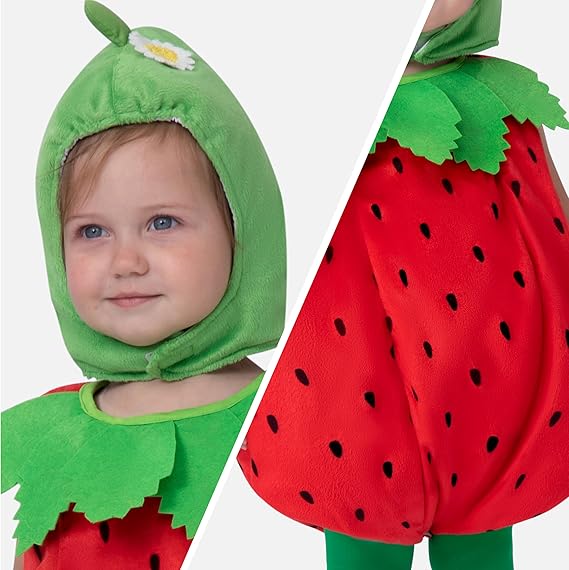 Halloween Strawberry Costume for Baby and Toddler