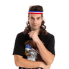 Men Mullet Wig Cosplay - Adult, 2 Pcs