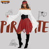 Adult Women Halloween Renaissance Pirate Costume