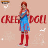 Creepy Doll Costume for Kids Girls
