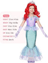 Mermaid Costume, Princess Mermaid Dress for Girls