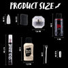 8Pcs Halloween Vampire Makeup Kit for Adult and Kids