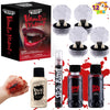 8Pcs Halloween Vampire Makeup Kit for Adult and Kids