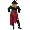 Plus Size Pirate Costume Women Halloween Costumes with Pirate Hat