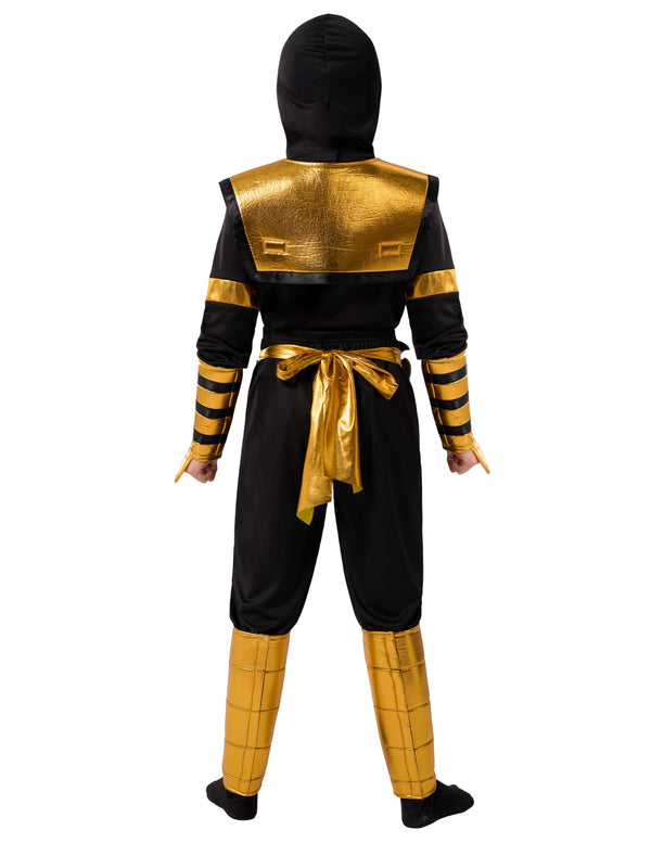 Golden Ninja Costume Set for Kids