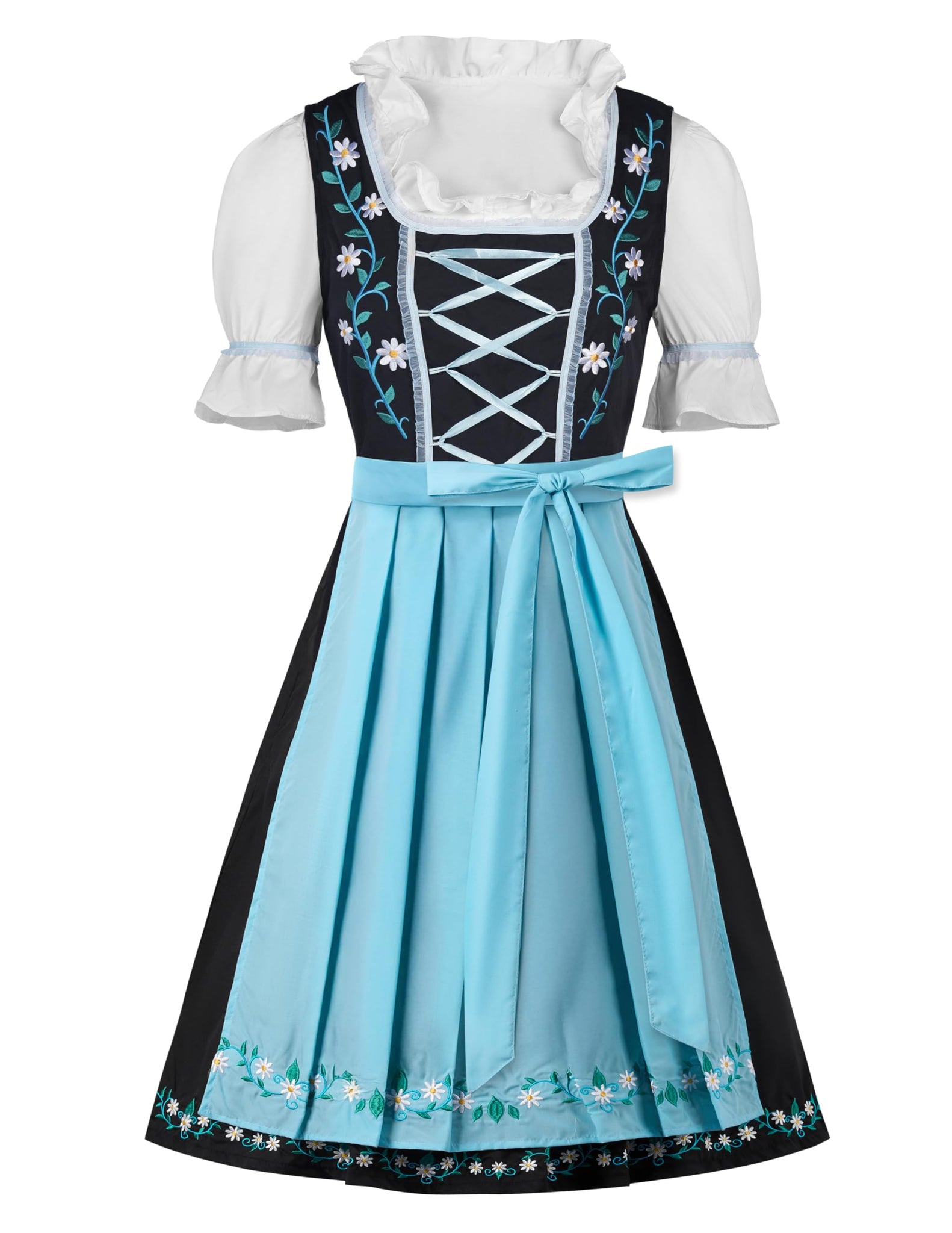 Dirndl Dresses Women Oktoberfest Costume, L