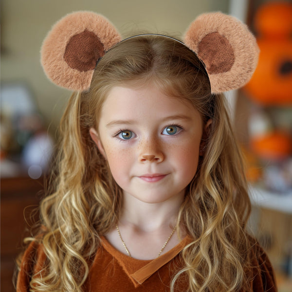Bear Ear Headband for Adults Kids