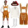 Men’s German Bavarian Oktoberfest Costume Set - Ginger