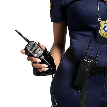 Unisex Police Officer Role-Playing Accessories Set