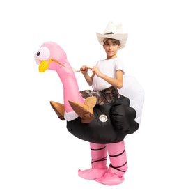 Inflatable Ride-On Ostritch Costume - Child