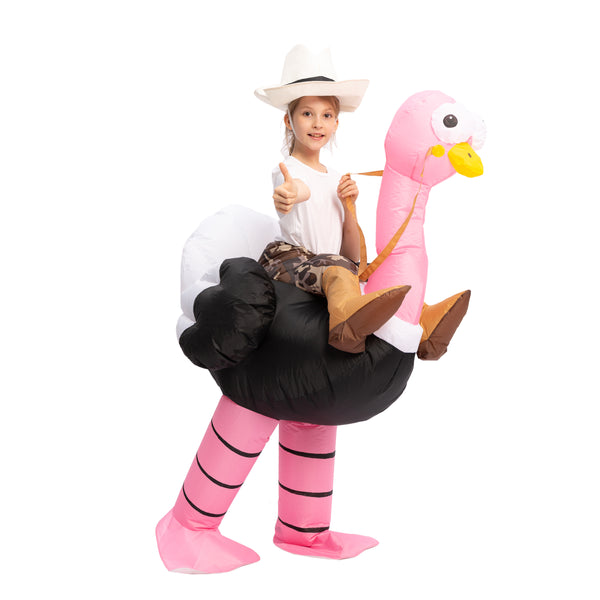 Inflatable Ride-On Ostritch Costume - Child